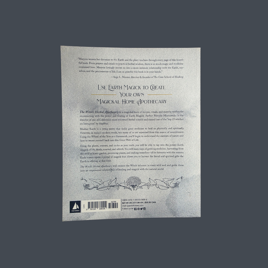 Book - The Witch's Herbal Apothecary