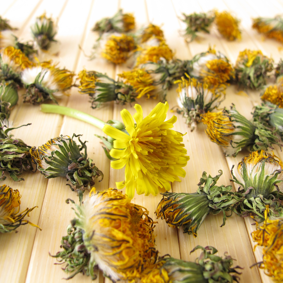 Dandelion Flowers - Certified Organic - 50gm