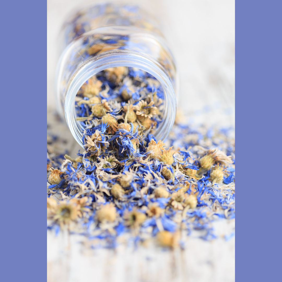 Cornflower Blue Whole Flower - Organic - 50gm