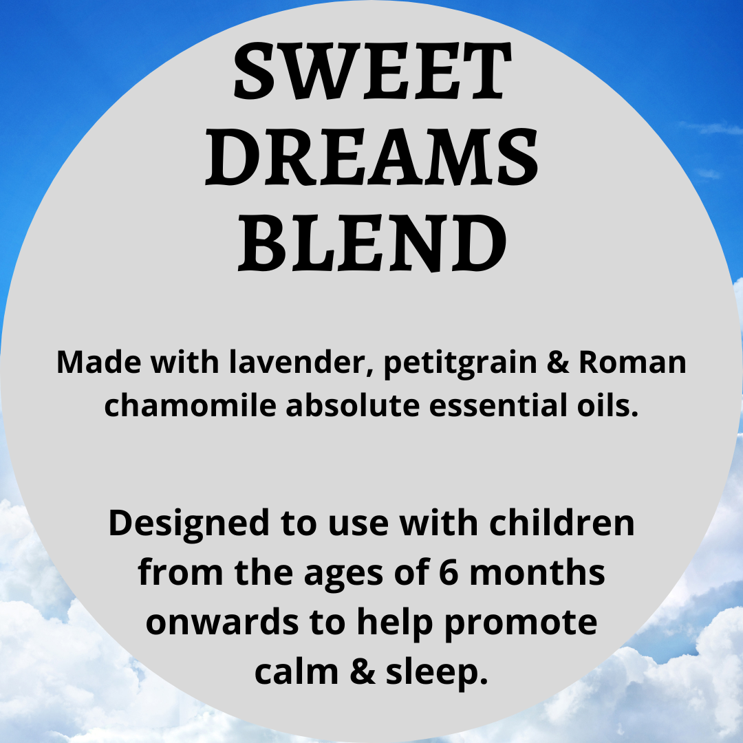 Sweet Dreams 10ml - Kid Safe Synergy Blend - Ages 6 Months +