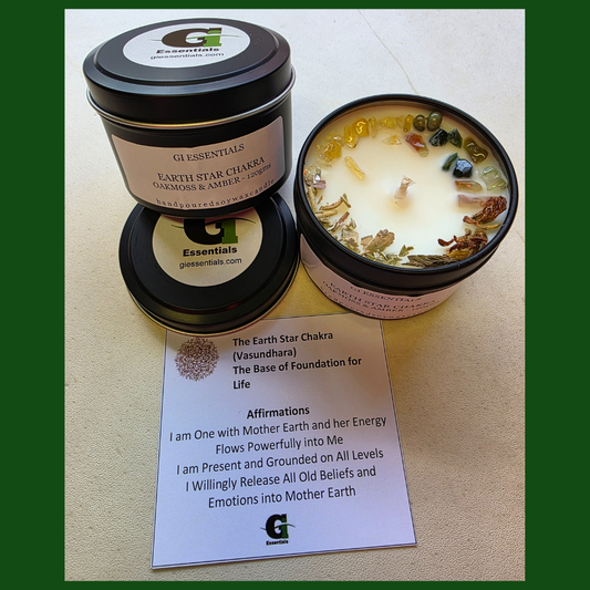 Earth Star Chakra Candle