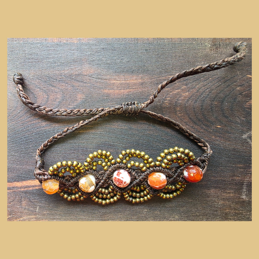Macrame Adjustable Bracelet