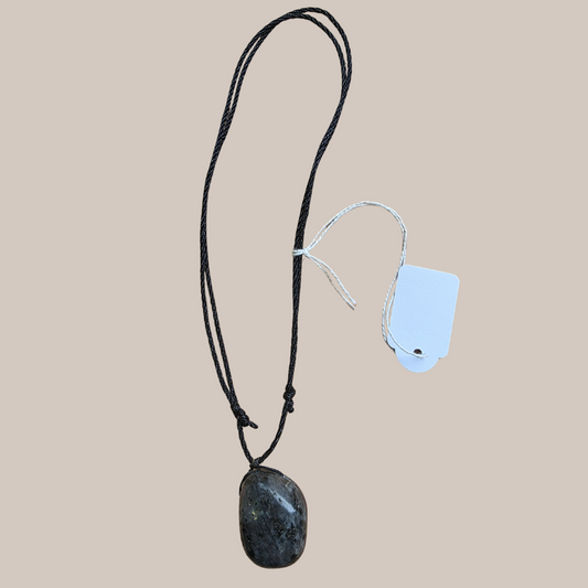 Crystal Necklace - Larvikite