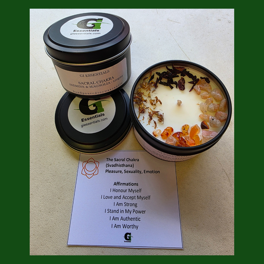 Sacral Chakra Candle