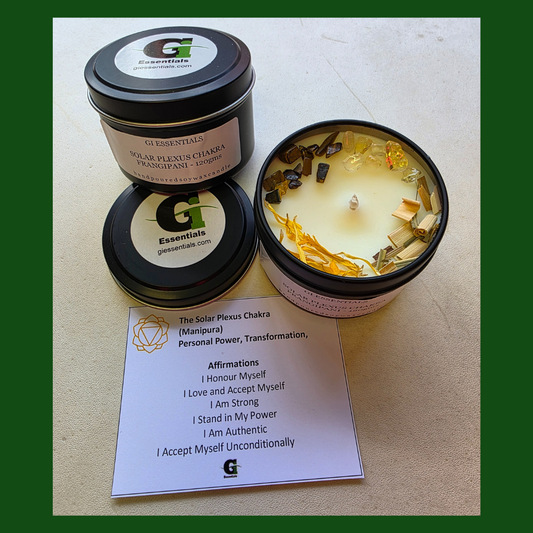 Solar Plexus Chakra Candle