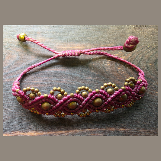 Macrame Adjustable Bracelet