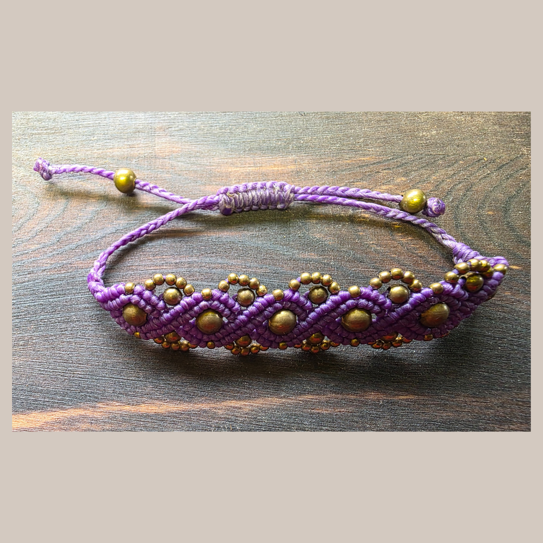Macrame Adjustable Bracelet