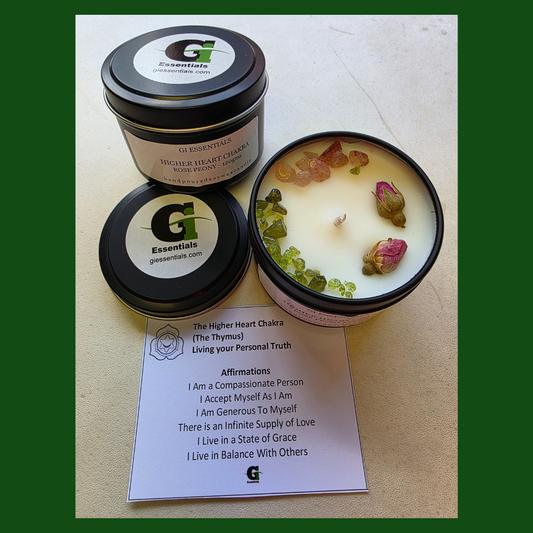 Higher Heart Chakra Candle