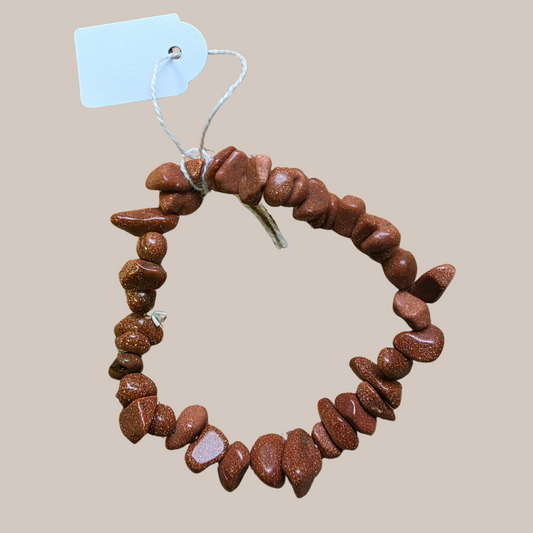 Crystal Bracelet - Gold Sandstone