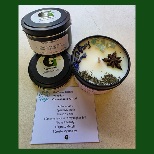 Throat Chakra Candle