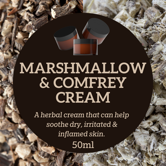 Marshmallow, Comfrey & Calendula Cream - 50ml