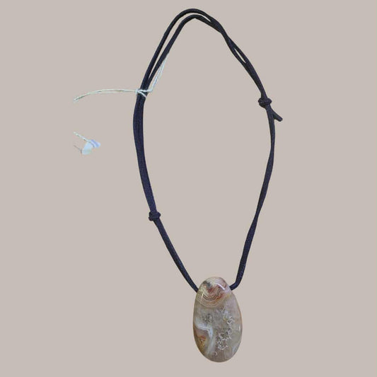 Crystal Necklace - Rhodochrosite